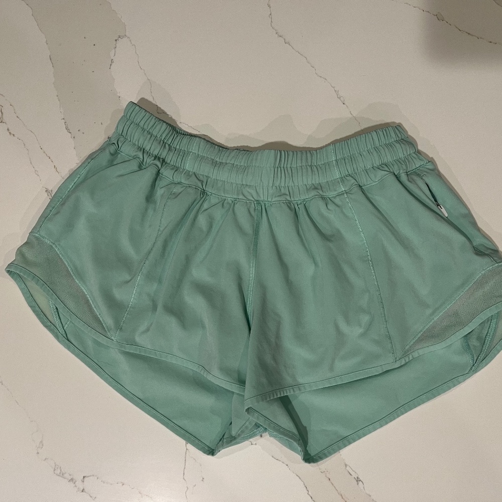 Lululemon hotty hot shorts, size 8